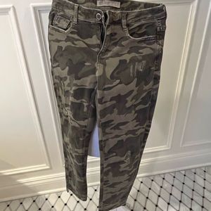 Zara camo jeans